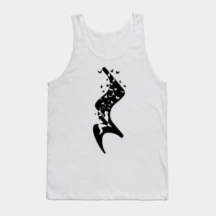 Gramophone-Quarter Rest Tank Top